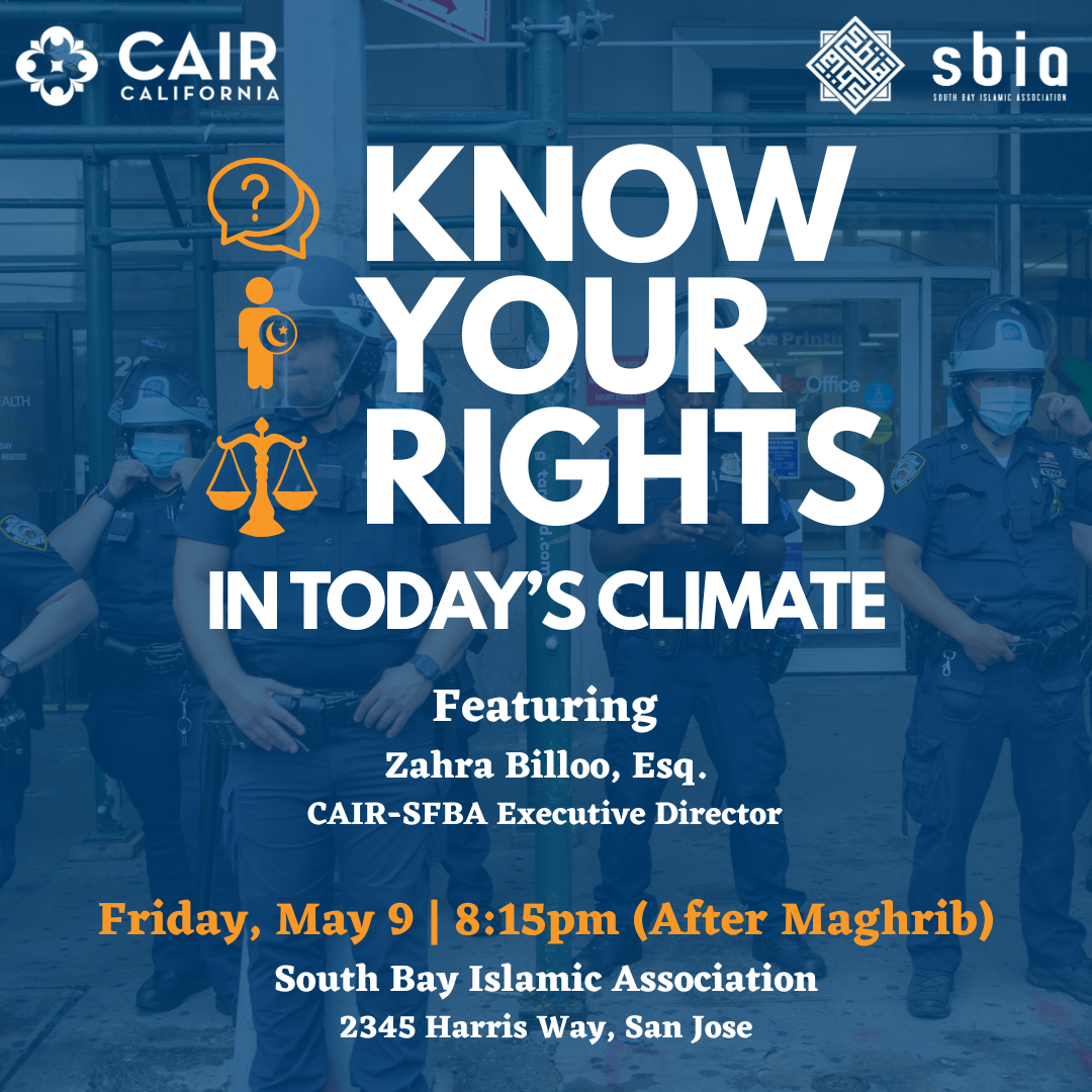 Thumbnail for Know Your Rights in Today’s Climate with Sr. Zahra Billoo
