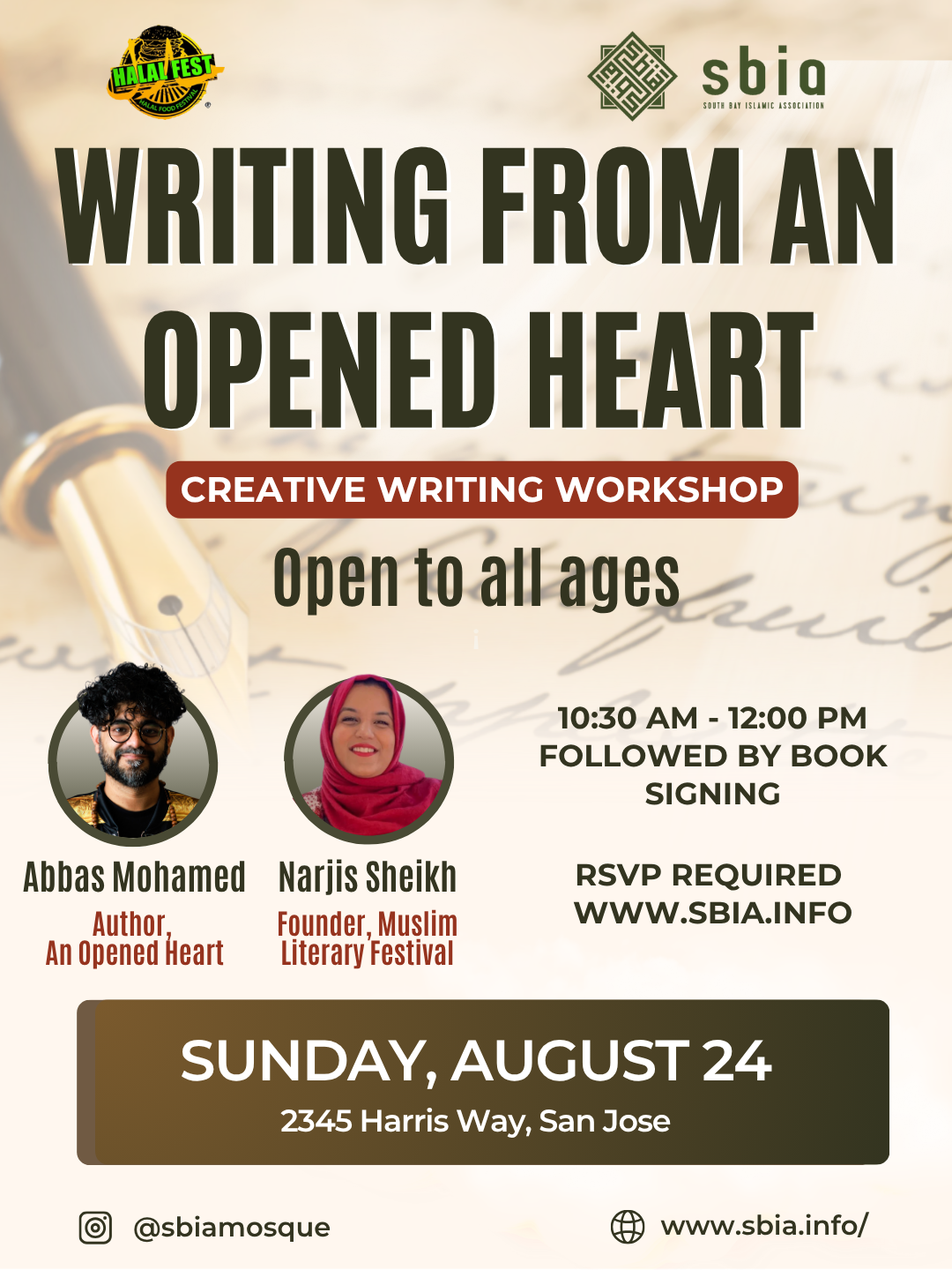 Thumbnail for Writing From an Opened Heart: Creative Writing Workshop