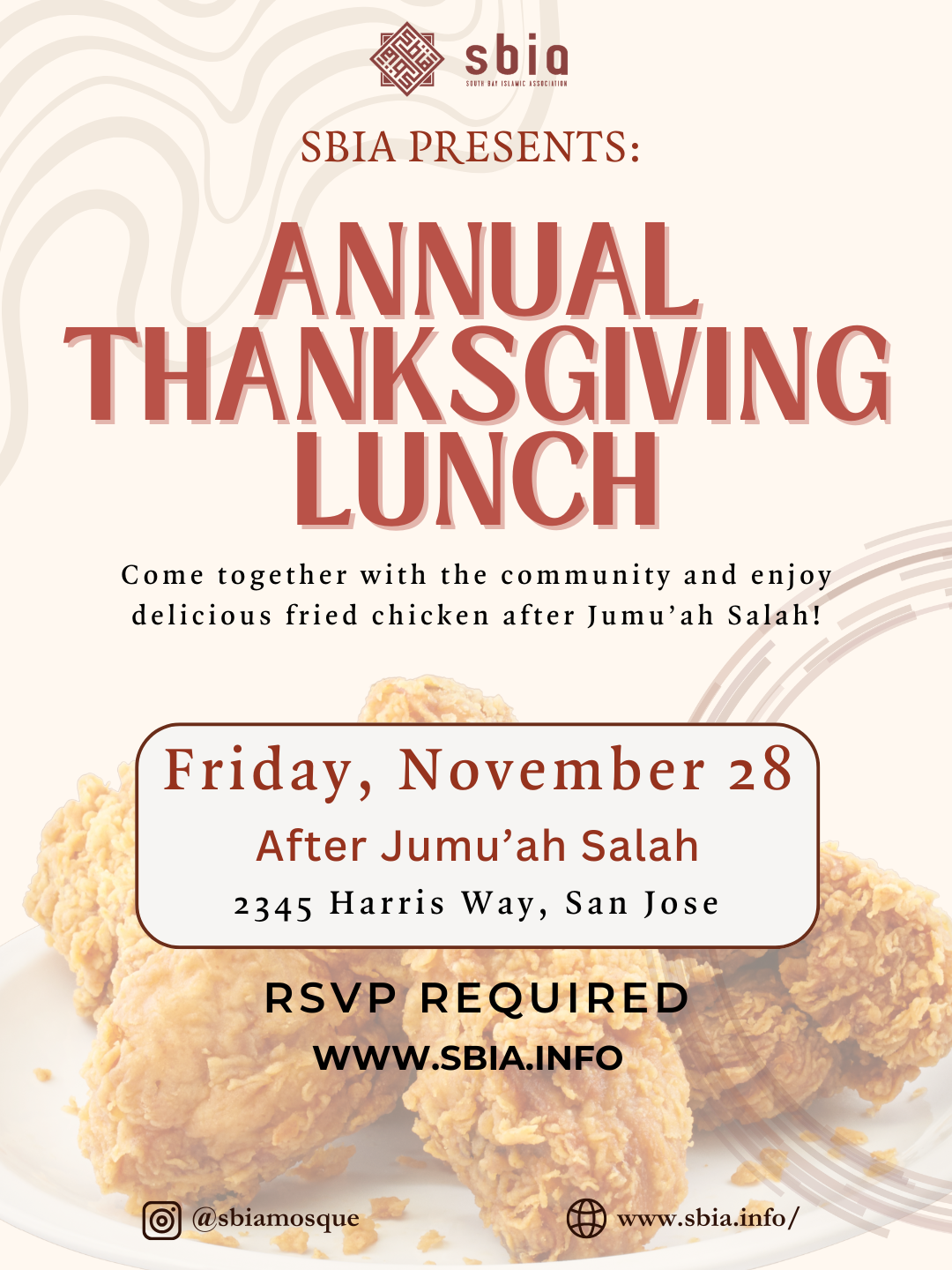 Thumbnail for Annual Thanksgiving Lunch